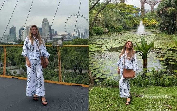 Kamilə Babayeva Sinqapurda - Fotolar