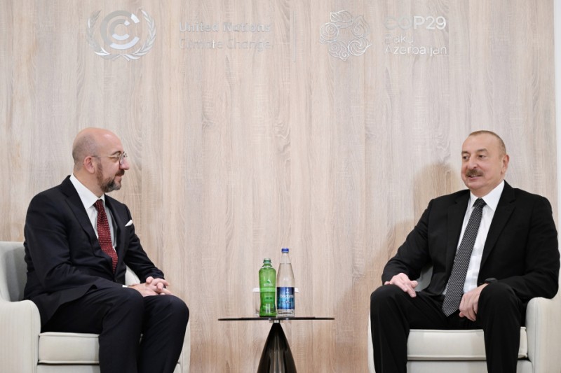 İlham Əliyev Şarl Mişelin vasitəçiliyi dövrünü yüksək qiymətləndirib
