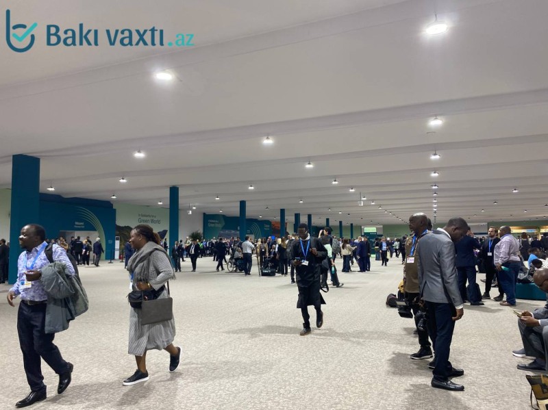 COP29-un ilk günündən FOTOREPORTAJ