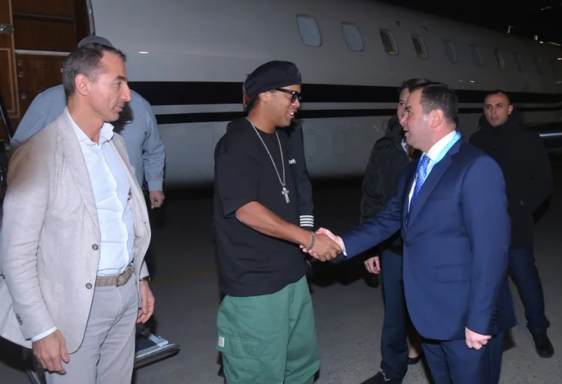 Ronaldinyonun Azərbaycan səfəri başa çatdı