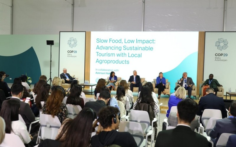 COP29-da Slow Food mövzusunda panel müzakirəsi keçirilib