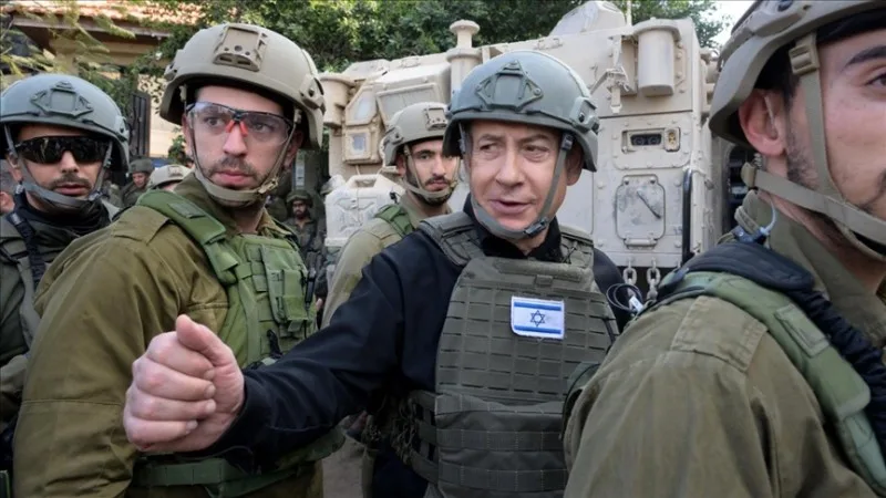 Netanyahu Netzarim dəhlizinə getdi