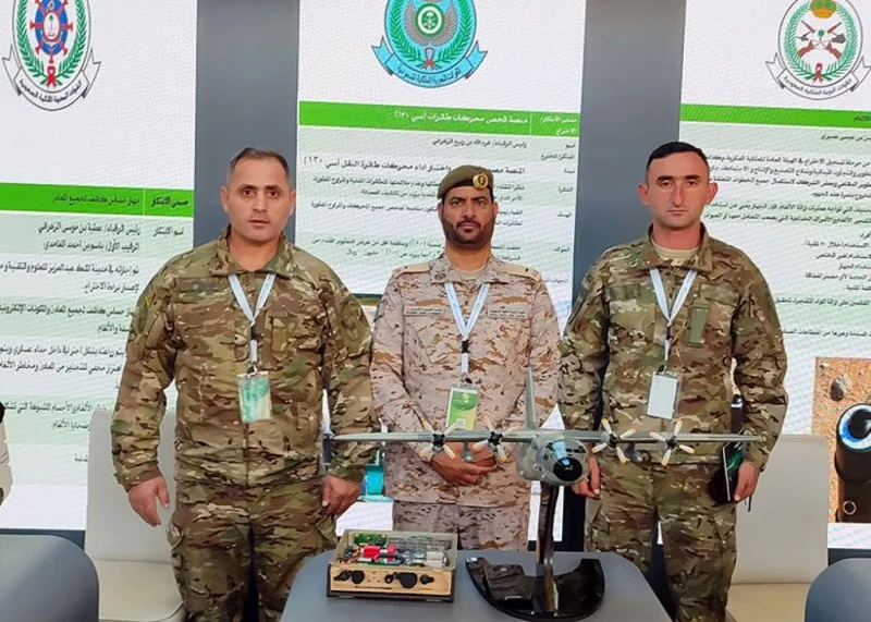 Hərbi qulluqçularımız Ər-Riyadda forumda iştirak ediblər - FOTO