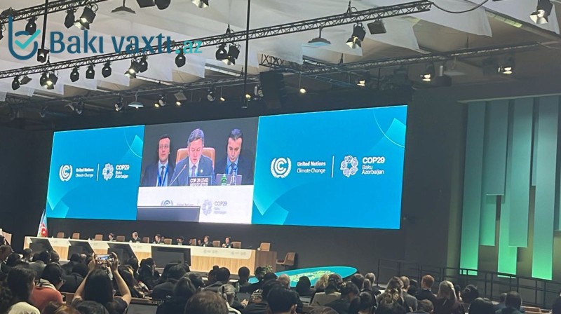 COP29-da “Qurultay” başladı