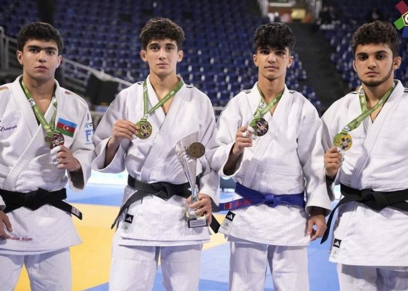 Cüdoçularımız Avropa Kubokunda 4 medal QAZANDI