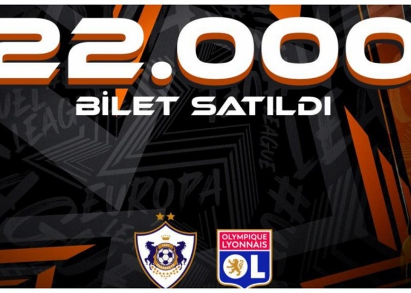 Qarabağ - Lion oyununa 22000 bilet satılıb