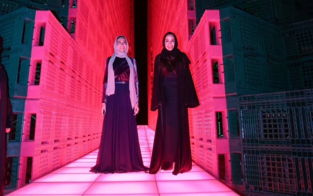 Leyla və Arzu Əliyeva Ər-Riyadda festivala qatıldılar - FOTOLAR