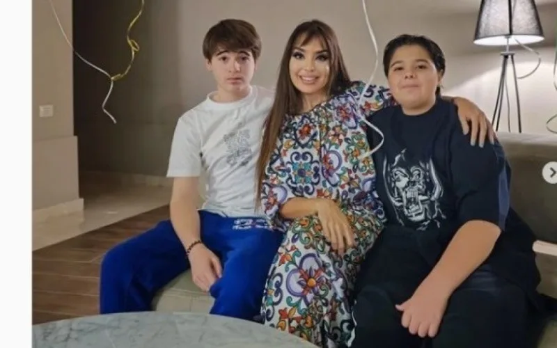 Leyla Əliyevadan oğullarına ad günü təbriki - FOTO