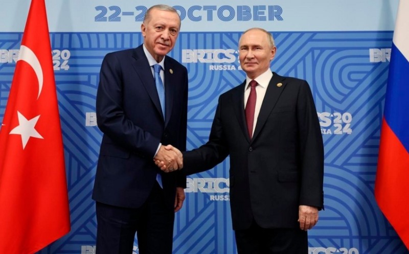 Ərdoğan və Putin Suriyanı müzakirə etdi