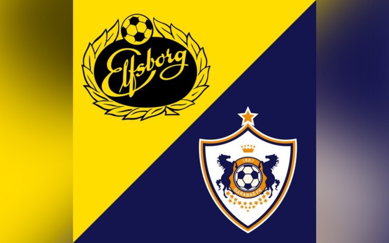 Elfsborq və Qarabağ komandalarının heyəti