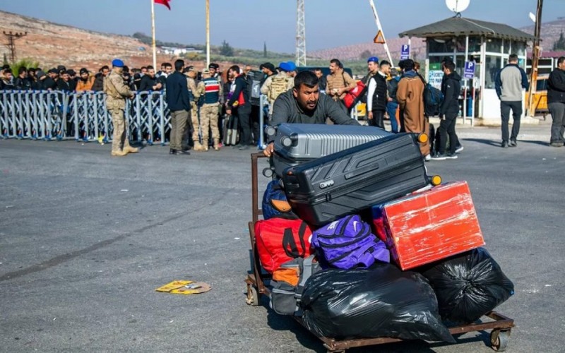 Türkiyədən ölkəsinə qayıdan suriyalıların sayı açıqlandı