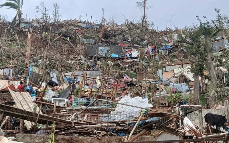 Mayottada baş verən qasırğada ölənlərin sayı minlərlə ola bilər