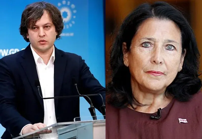 Zurabişvili öz vəzifəsi ilə vidalaşmaq istəmir - Kobaxidze