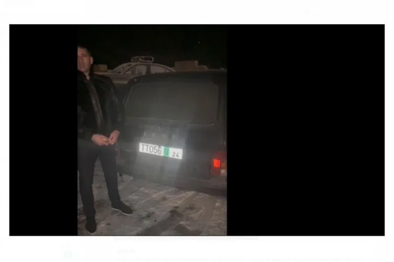 Saxta nömrədən istifadə edən sürücü saxlanıldı