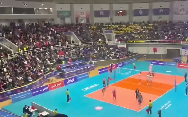 İranda voleybol matçında Başın sağ olsun, Azərbaycan! başsağlığı ismarışı verilib