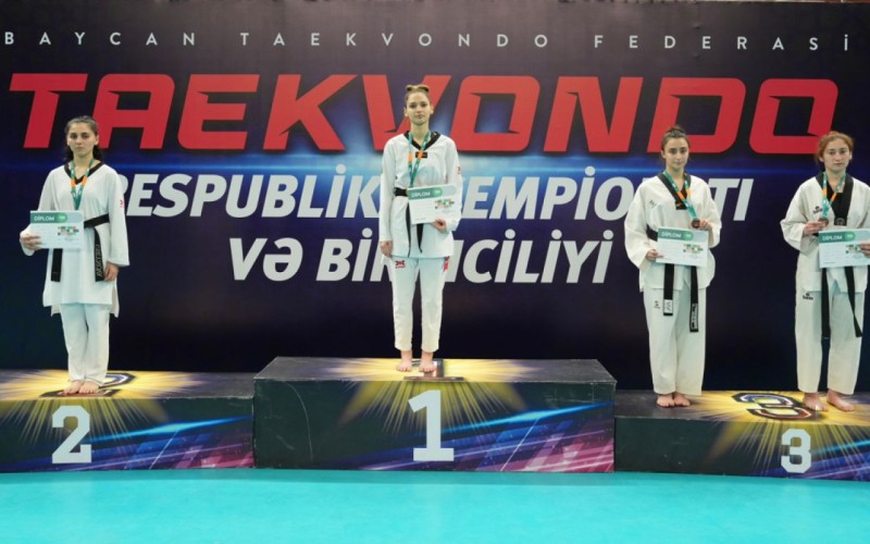 Taekvondo üzrə ölkə çempionatında qaliblər müəyyənləşib 