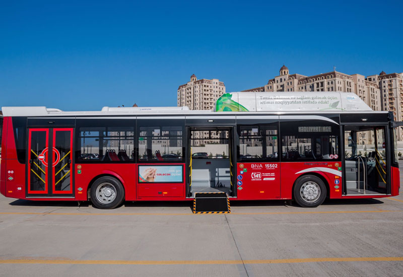 Azərbaycanda ötən il avtobuslarla sərnişindaşımaları artıb