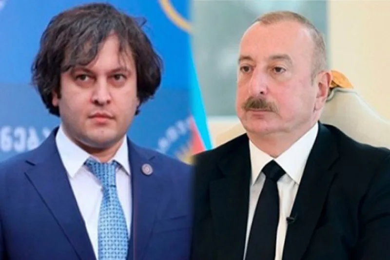 İlham Əliyev İrakli Kobaxidzeyə başsağlığı verdi