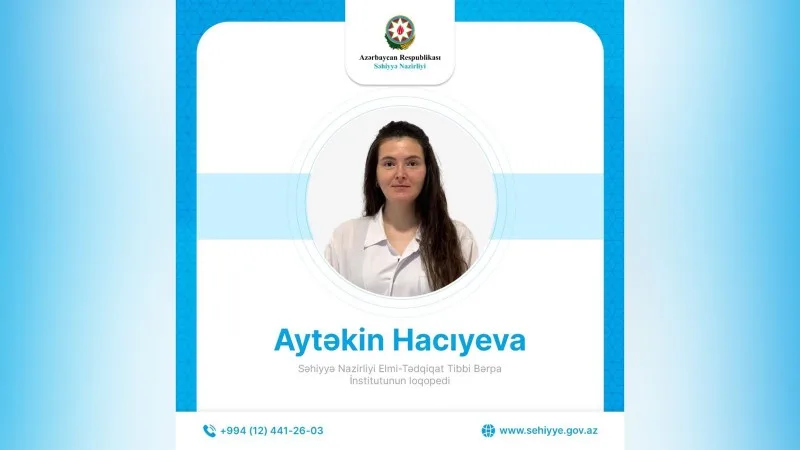 “Hər bir nitq pozuntusunun ayrılıqda korreksiya üsulları var” - Aytəkin Hacıyeva
