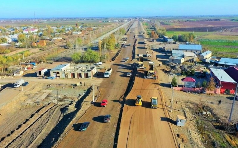 Keçən il azad edilən ərazilərdə 15.9 km yeni yol çəkilib