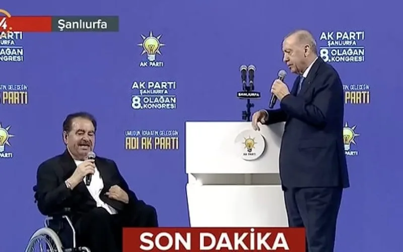 Ərdoğan Tatlısəslə duet oxudu - VİDEO