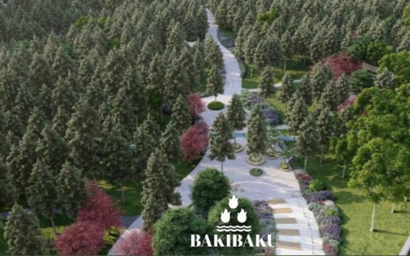 Bakıda daha bir park salınır - FOTO