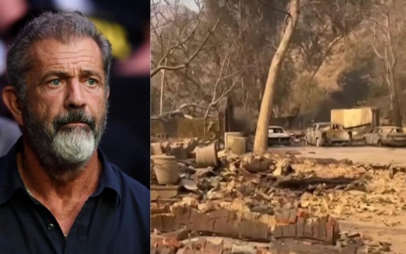 Hər şeyi yanğında itirdim - Mel Gibson