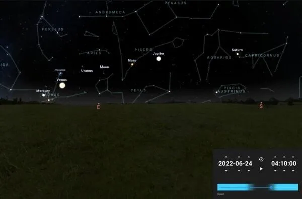 Bu gecə altı planet eyni zamanda səmada görünəcək