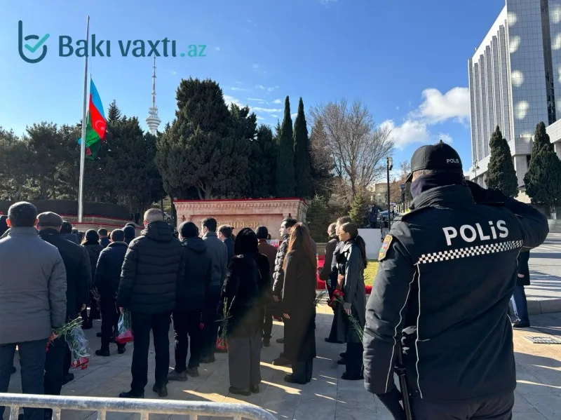 Sükut anı... - VİDEO - FOTOLAR
