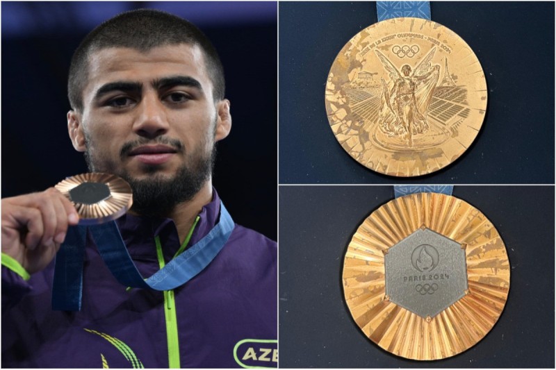 Medalım paslanır, qaytarmağı düşünürəm  - Paris-2024-ün bürünc mükafatçısı