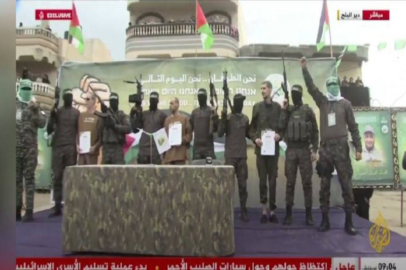 HAMAS daha 3 girovu təhvil verdi - YENİLƏNİB