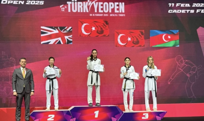 Taekvondoçumuz Türkiyədəki beynəlxalq turnirdə medal qazandı