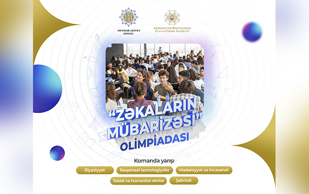 “Zəkaların mübarizəsi” olimpiadası keçiriləcək