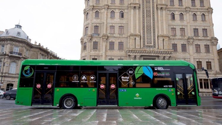 Bakıdakı ekoloji təmiz avtobusların sayı açıqlandı