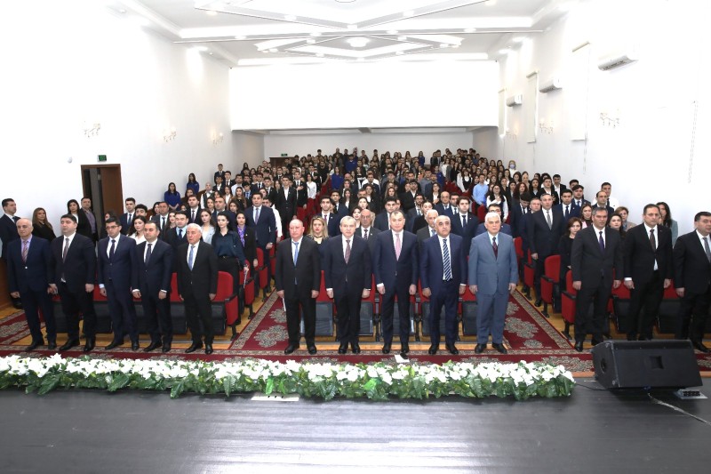 Bir qrup tələbəyə adlı təqaüd verildi - FOTOLAR