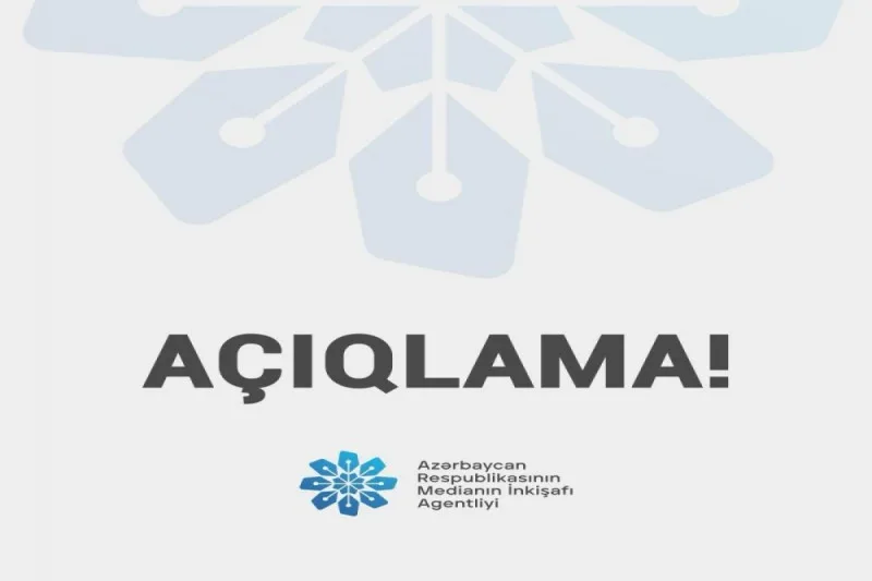 MEDİA saytlara olunan kütləvi kiber hücumla bağlı AÇIQLAMA YAYDI