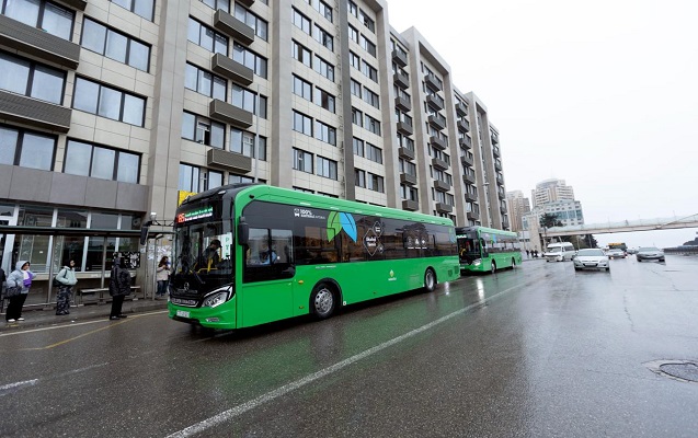 Avtobuslar adi qrafiklə fəaliyyətini davam etdirir 