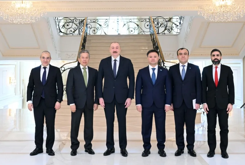 İlham Əliyev bəzi şirkətlərinin rəhbərlərini qəbul edib