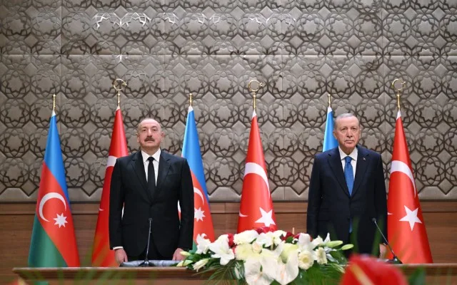 İlham Əliyevlə Ərdoğanın təkbətək görüşü başlayıb