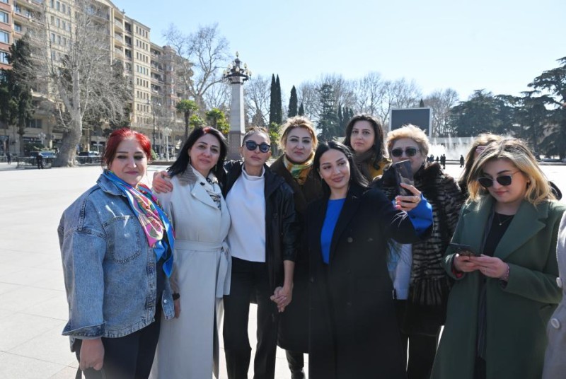 Mehriban Əliyeva Gəncə şəhərinə səfər edib - FOTOLAR