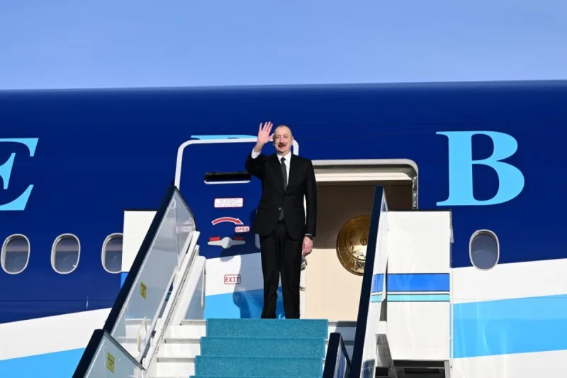Prezidentin Türkiyəyə səfəri başa çatdı - FOTO