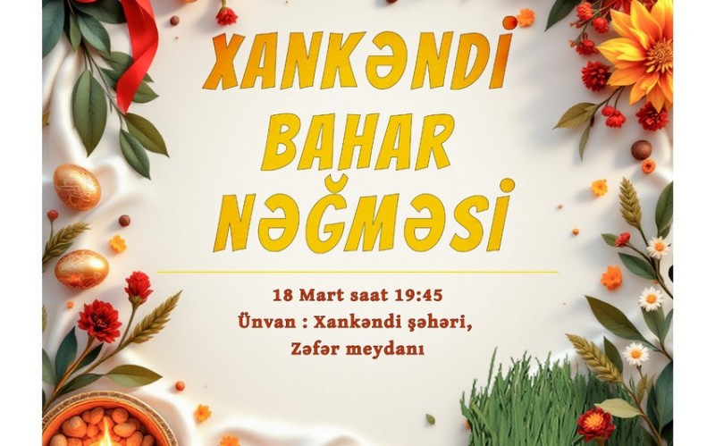 Xankəndidə Novruz konserti olacaq