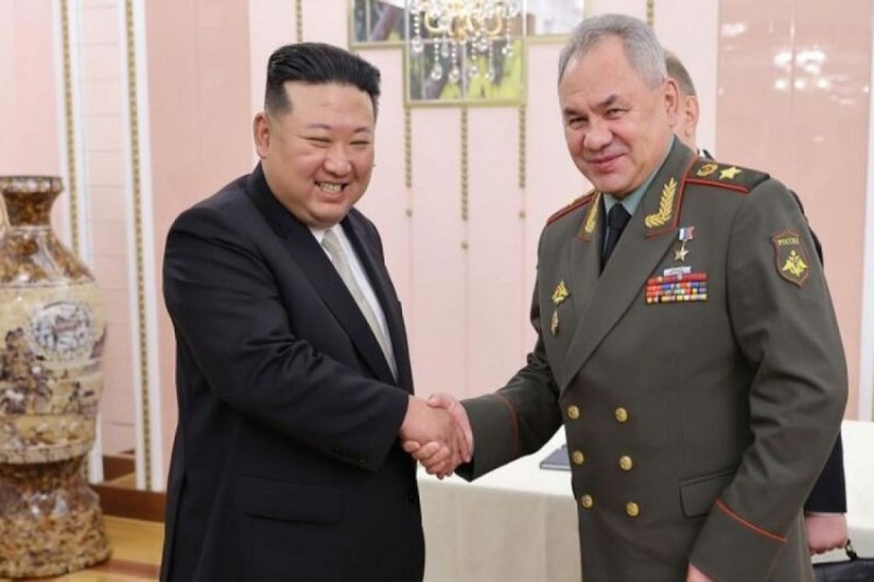 Sergey Şoyqu Kim Çen Inla görüşüb