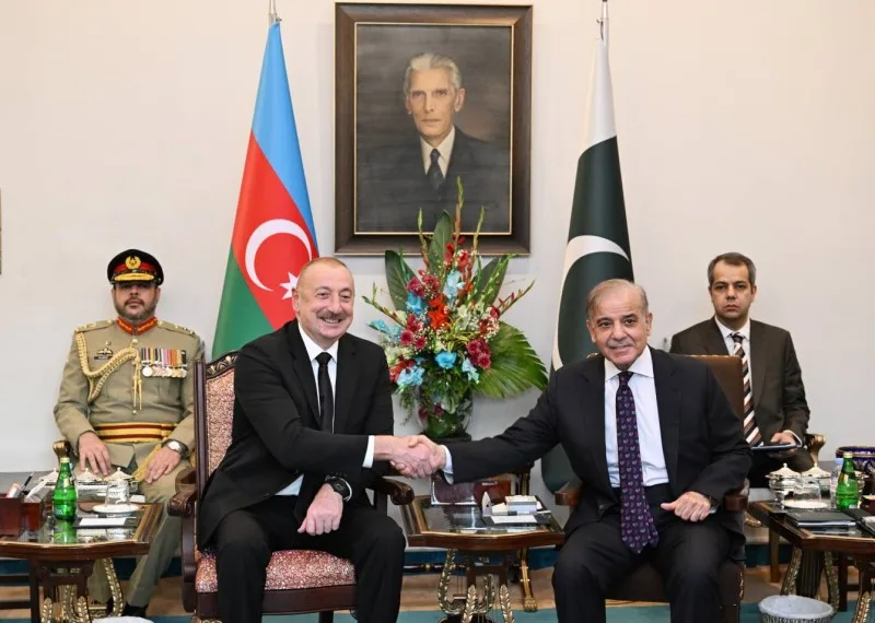 Pakistanın Baş naziri İlham Əliyevə təbrik məktubu göndərib