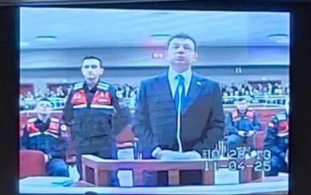 İmamoğlu hakim qarşısına çıxarıldı - FOTO