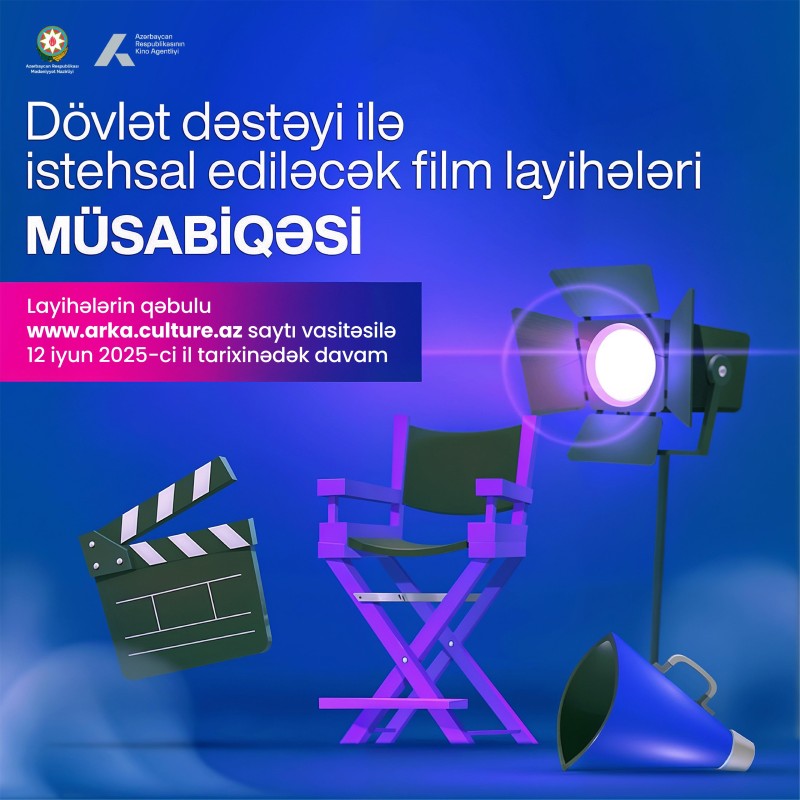 “Dövlət dəstəyi ilə istehsal ediləcək film layihələri” müsabiqəsinin reqlamenti açıqlanıb