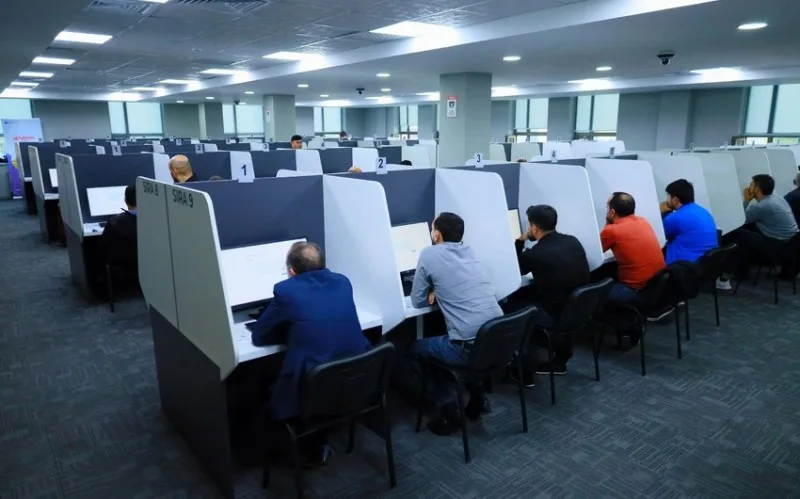 Taksi sürücüləri üçün test imtahanı keçirilib