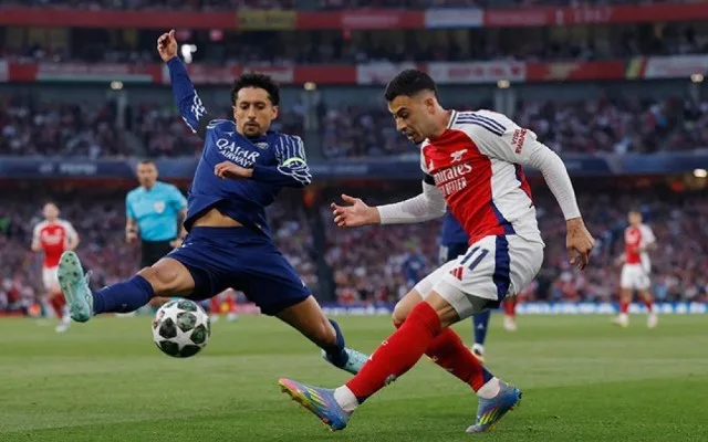 PSJ yarımfinalın ilk oyununda "Arsenal"ı məğlub etdi