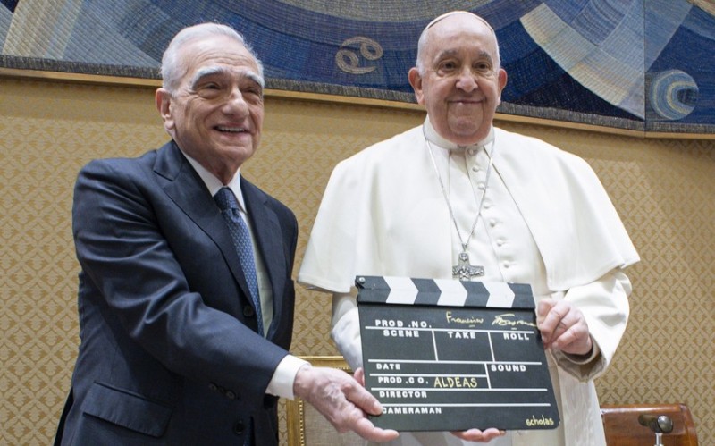 Kinorejissor Martin Skorseze mərhum Roma Papasının da iştirak etdiyi film çəkir