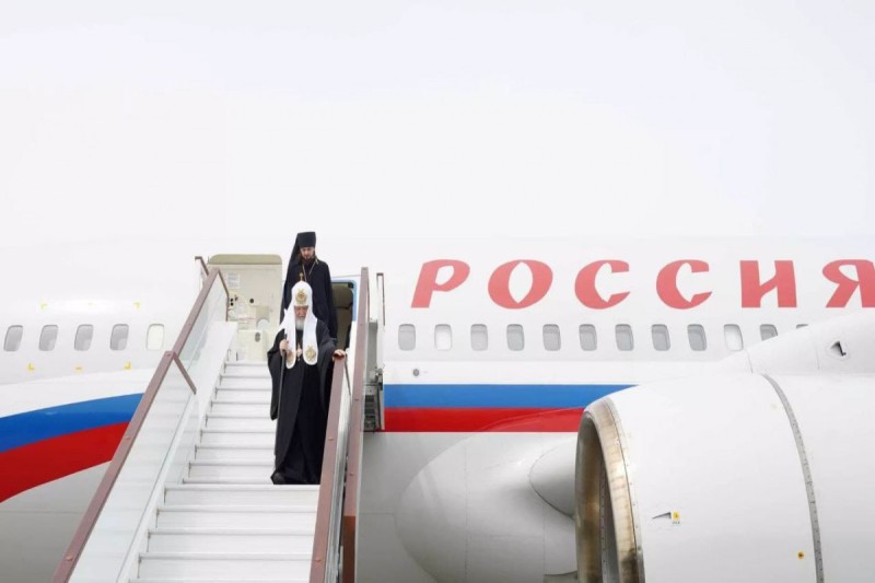 Moskva və bütün Rusiyanın Patriarxı Kirill Azərbaycana gəlib